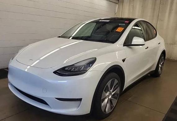 TESLA MODEL Y 2020 5YJYGDEE5LF006750 image